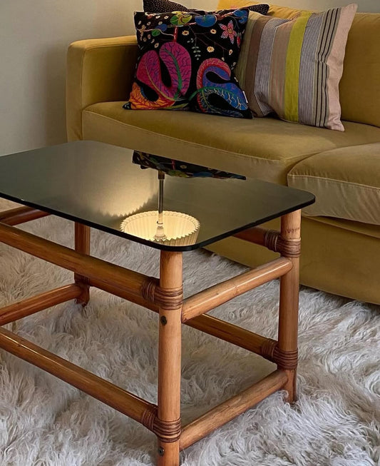 SMOKEY BAMBOO TABLE
